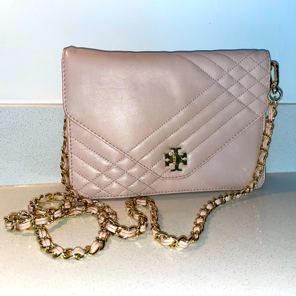 Tory Burch Quilted Envelope Shoulder Bag